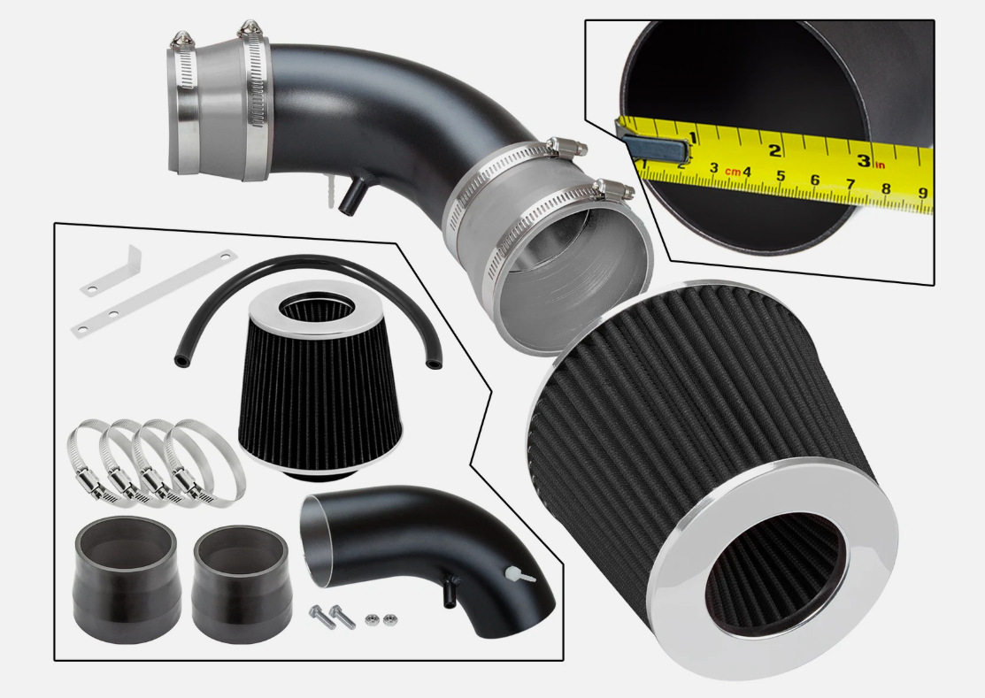 Racing Air Intake Kit+Filter For 1993-1997 MX6 2.5L V6